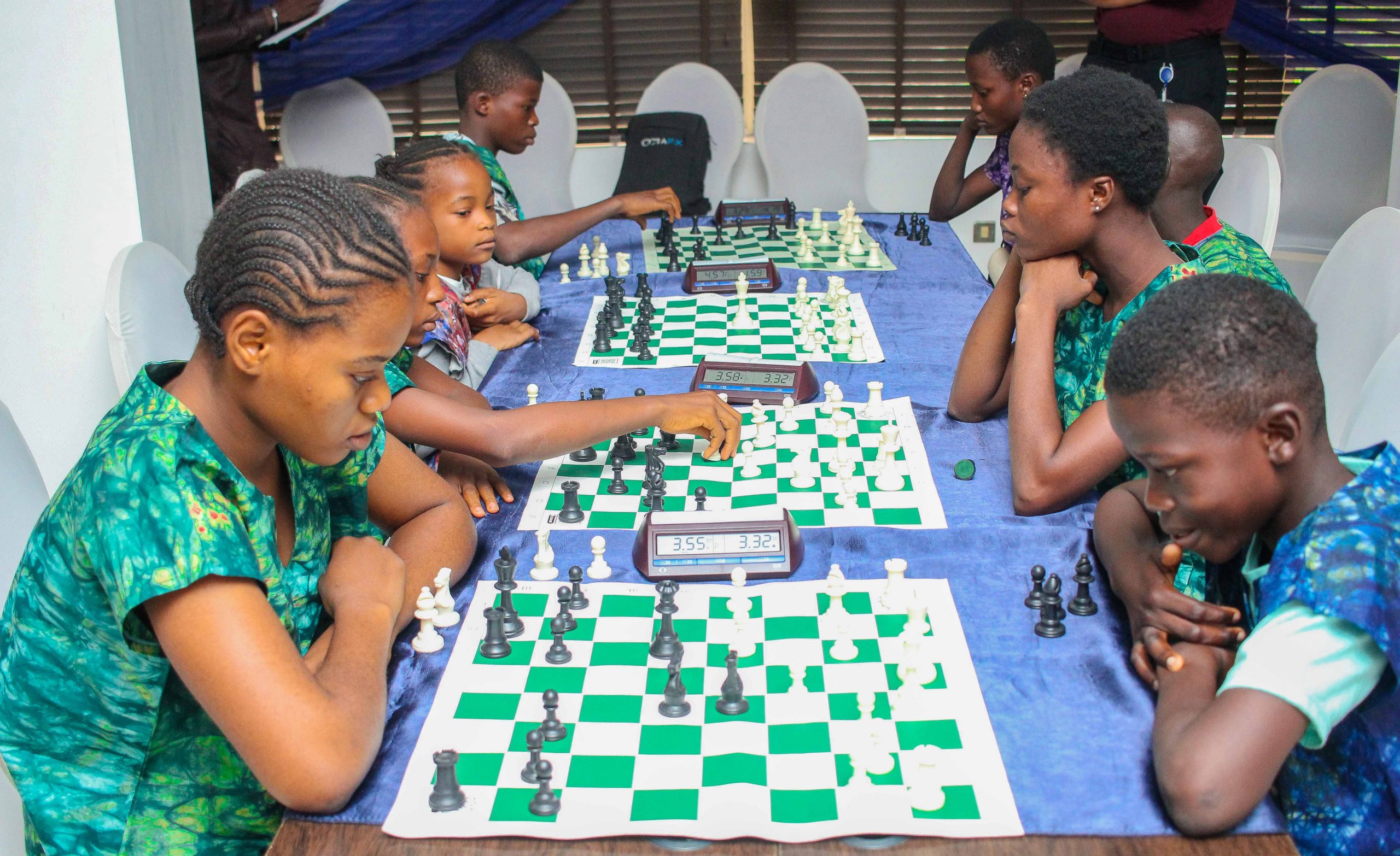 Children Playing Chess