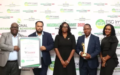 SEEPCO recognized for Sustainability at the Nigeria ESG Summit 2025
