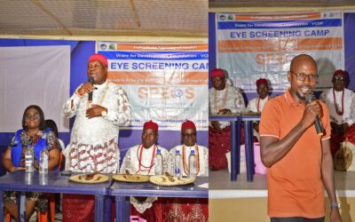 VCDF, SEEPCO Launch Free Eye Care Services in Ndokwa West LGA, Delta State … Over 127,000 Pairs of Glasses Distributed